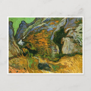 Les Peiroulets Ravine, Vincent van Gogh Postcard