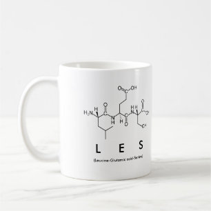 Les peptide name mug