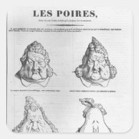 Les Poires, caricature of King Louis-Philippe