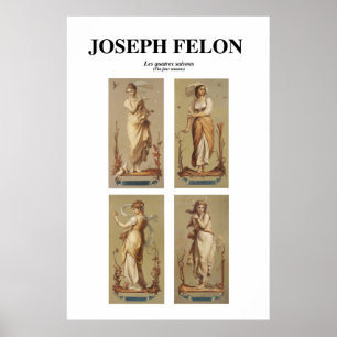 Les quatres saisons (The four seasons) Poster