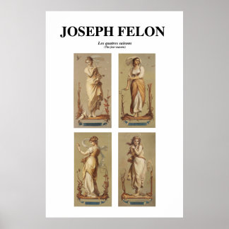 Les quatres saisons (The four seasons) Poster