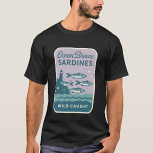 Les Sardines Fisherman Ocean Sardine T-Shirt