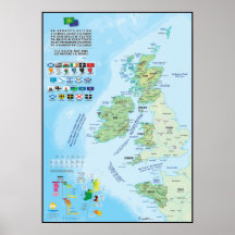 Les six nations celtiques carte multilingue