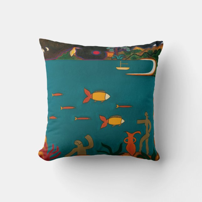 Les Trésors Romaines au Fond de la Mer Cushion (Front)