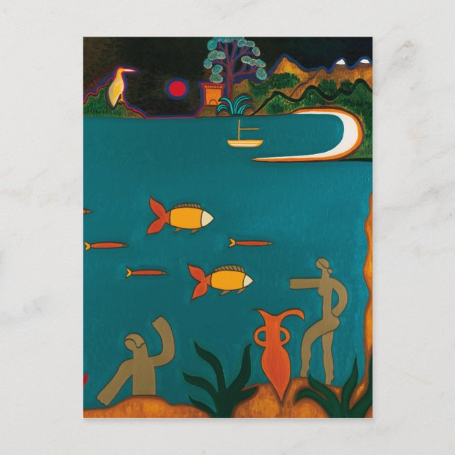 Les Trésors Romaines au Fond de la Mer Postcard (Front)