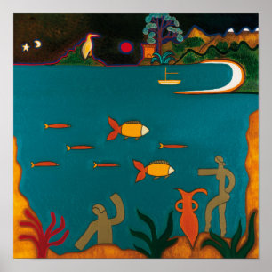 Les Trésors Romaines au Fond de la Mer Poster