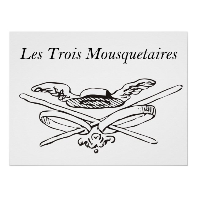 Les Trois Mousquetaires - The Three Musketeers Poster (Front)