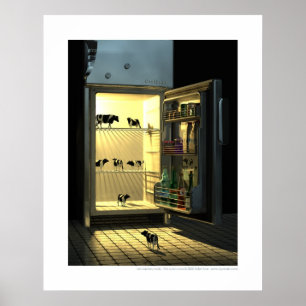 Les vaches cools - The cool cows Poster