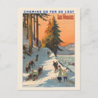 Les Vosges France Vintage Poster 1912