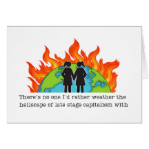 Lesbian Anniversary Funny Progressive Card