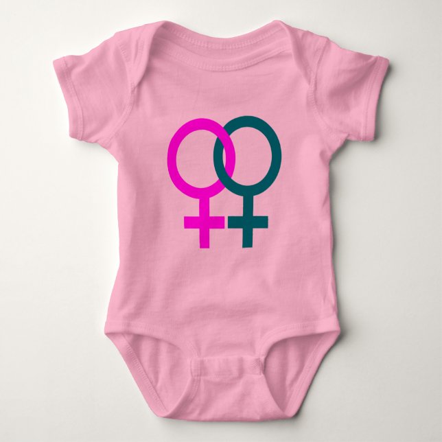 Lesbian Baby Bodysuit (Front)