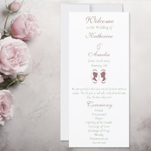 Lesbian Brides Regency Pink Roses