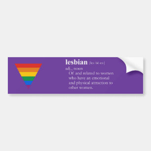 LESBIAN BUMPER STICKER