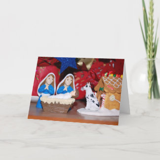 Lesbian Christmas Card with Dog