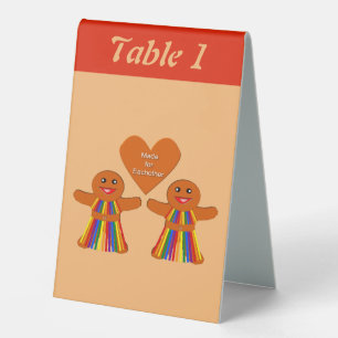 Lesbian Christmas Gingerbread Ladies Couple Custom