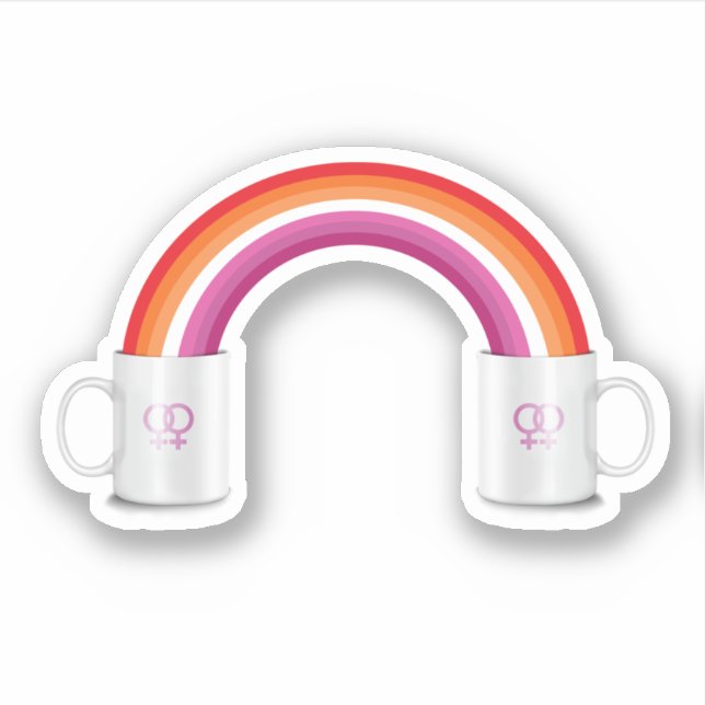 Lesbian Coffee Date (Front)