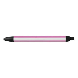 Lesbian Flag Black Ink Pen