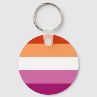 Lesbian Flag Key Ring