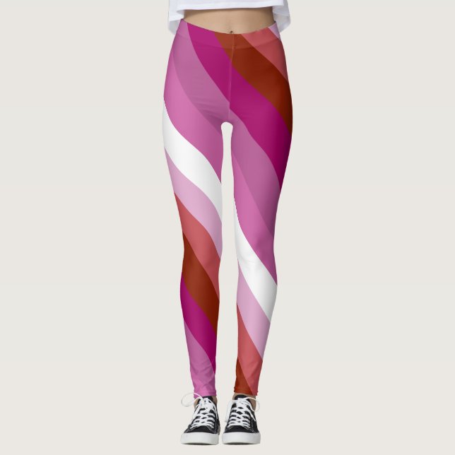 Lesbian flag leggings (Front)