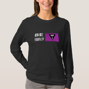Lesbian Flag Vintage - Be Yourself - Vintage Graph T-Shirt