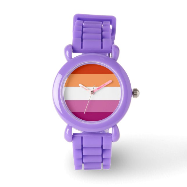 Lesbian Flag Watch (Front)