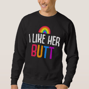 Lesbian shop couple sweatshirts