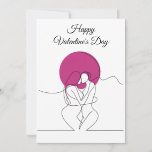 Lesbian Happy Valentines Day Sapphic Holiday Card