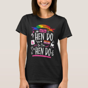 Lesbian Hen Do Outfits For Women & Group Hen Night T-Shirt