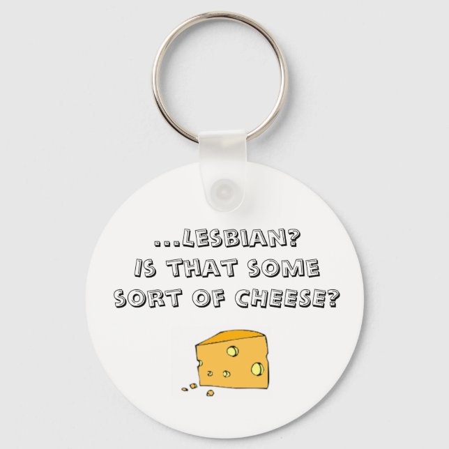 ...Lesbian? Key Ring (Front)