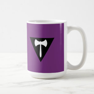 Lesbian Labrys Pride Flag Coffee Mug