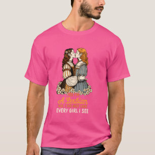 Lesbian LGBT I'm A Lesbian No I Do Not Like Every T-Shirt
