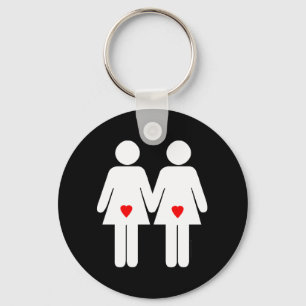 Lesbian Lovers - Key Ring