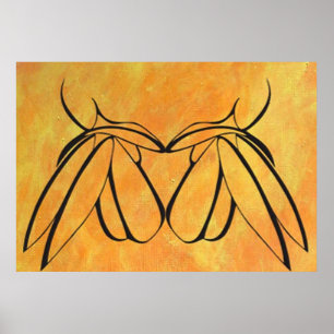 Lesbian Lovers Taking A Relationship Break Poster