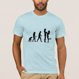 Lesbian Marriage Evolution T-Shirt