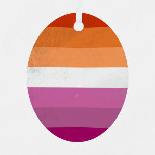 Lesbian Metal Tree Decoration