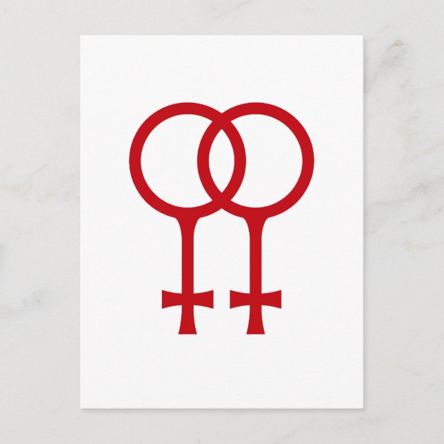 Lesbian Postcard (Front)