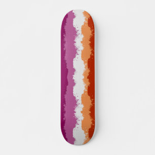 Lesbian Pride Abstrakt  Skateboard