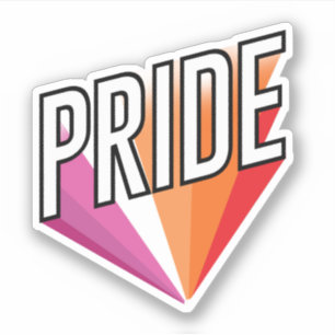 Lesbian Pride Burst
