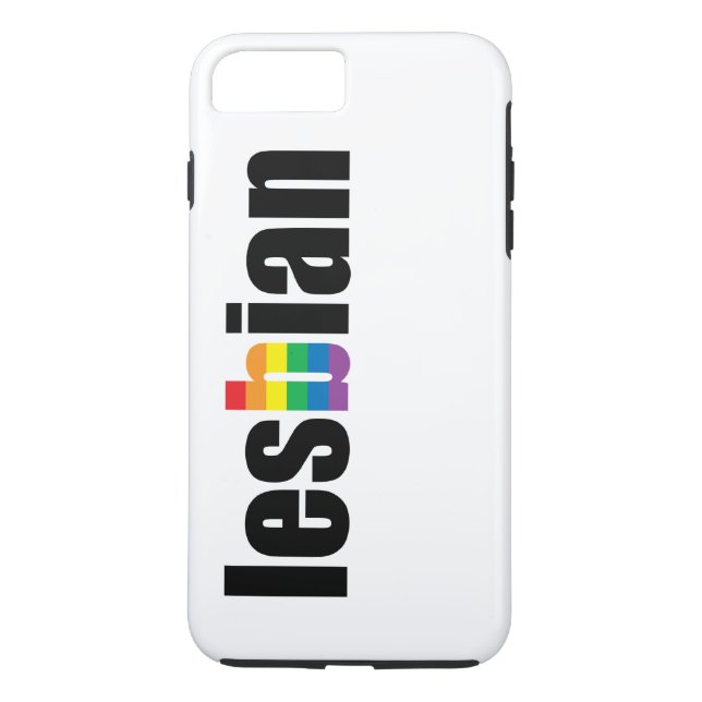 Lesbian Pride Case-Mate iPhone Case (Back)