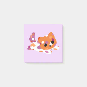 Lesbian Pride Cat Post-it Notes