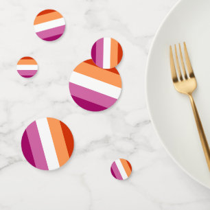 Lesbian Pride Confetti