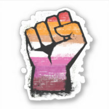 Lesbian Pride Fist
