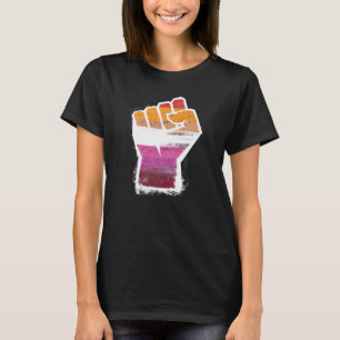 Lesbian Pride Fist T-Shirt