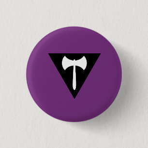Lesbian Pride Flag 3 Cm Round Badge