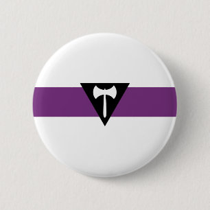 Lesbian Pride Flag 6 Cm Round Badge