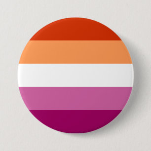 Lesbian Pride Flag 7.5 Cm Round Badge