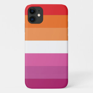 Lesbian Pride Flag iPhone 11 Case