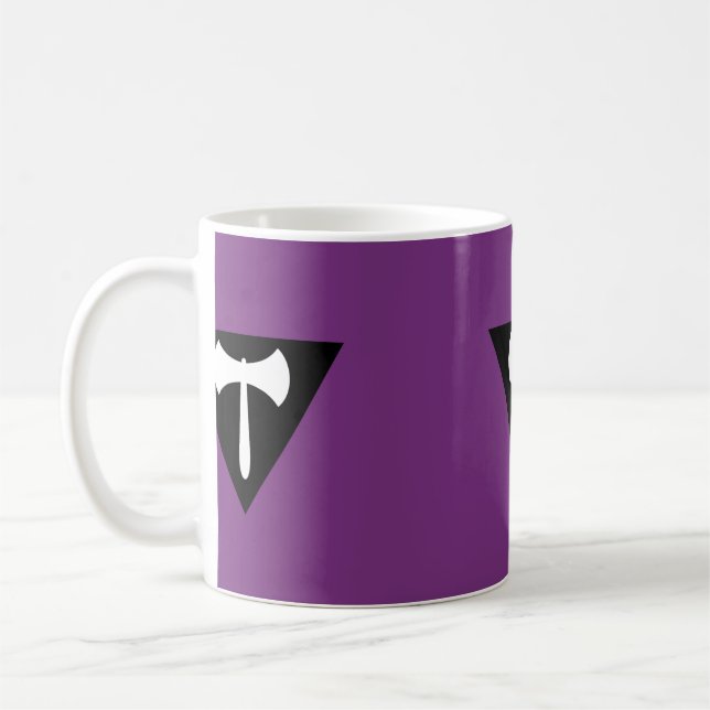 Lesbian Pride Flag Coffee Mug (Left)