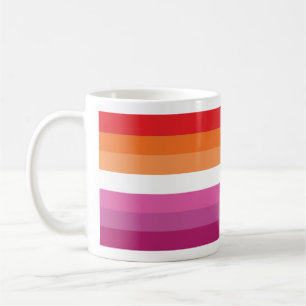 Lesbian Pride Flag Coffee Mug