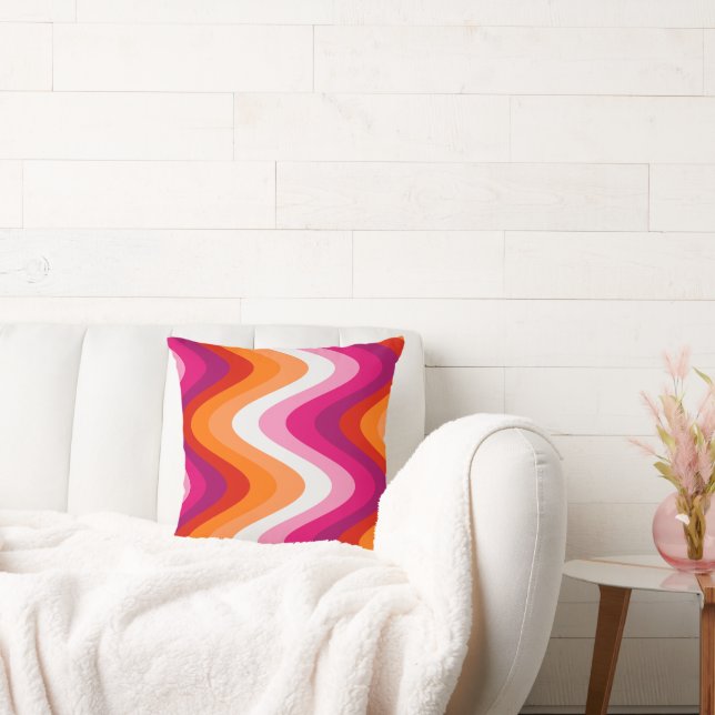 Lesbian Pride Flag  Cushion (Couch)